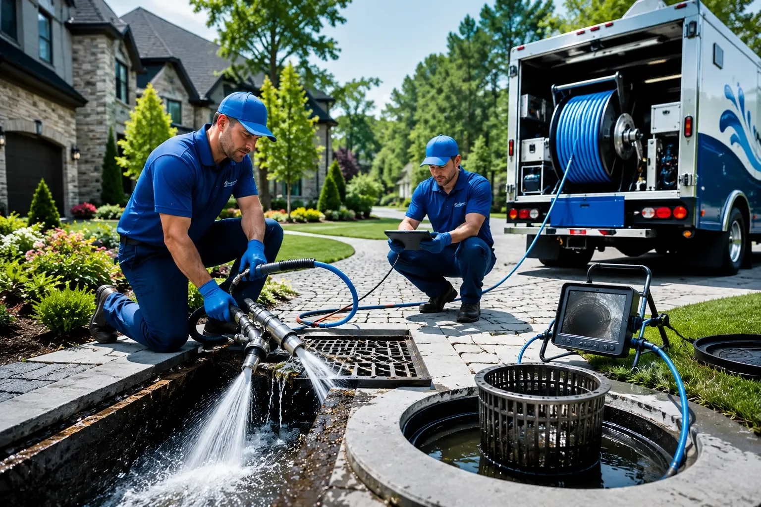 Local outdoor drain cleaning professionals in Berry, KY