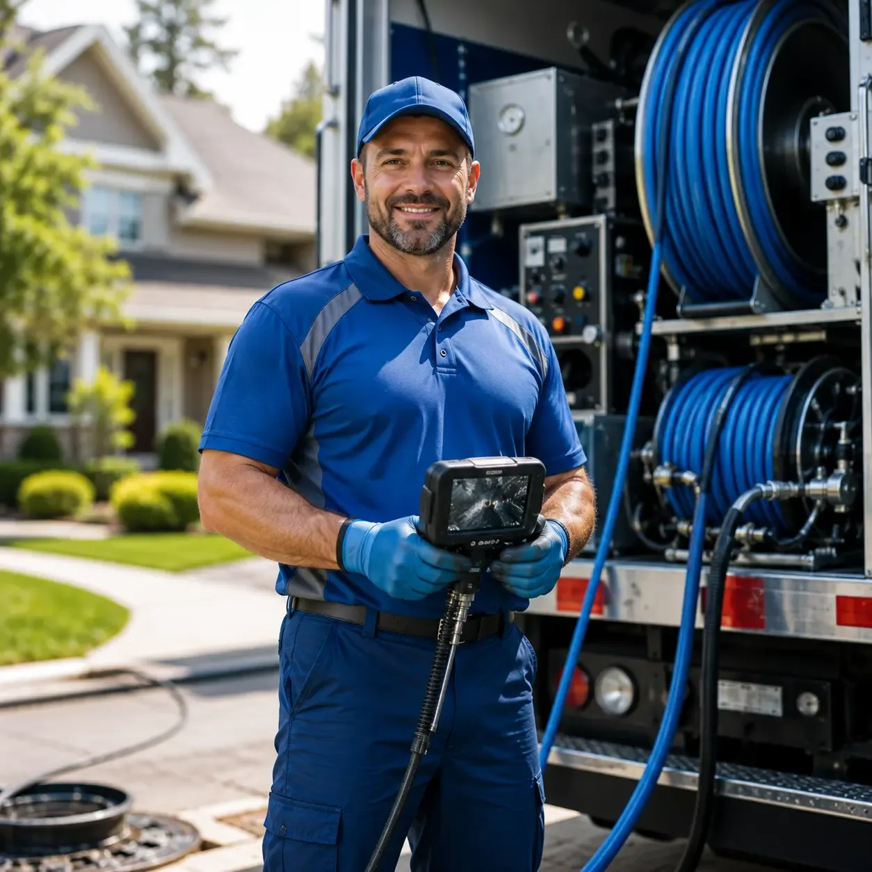 Local outdoor drain cleaning specialists in Berry, KY